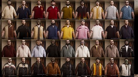 GTA V Clothes List .